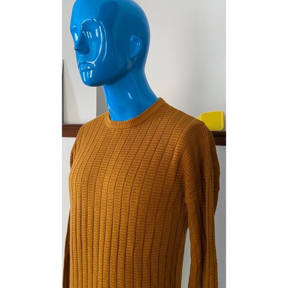 NWOT ASOS Gold/Mustard Sweater - Picture 2 of 7